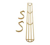 Qianly Support de Rangement pour Boules de Billard, Organisateur de Rangement pour Boules de Snooker, Support pour Boules de Pool, Accessoires de Billard, en, Or