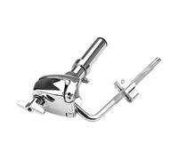 Qianly Support de Tom Simple En Métal, Structure Stable et, Idéal pour Les Performances et Les Spectacles Des Batteurs, Célibataire