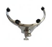 Qianly Support de Tom Suspendu Robuste Système de Accrochage pour Tom Résistant à la Rouille Accessoire Instrument Percussion pour Batteurs, 10 Pouces