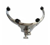 Qianly Support de Tom Suspendu Robuste Système de Accrochage pour Tom Résistant à la Rouille Accessoire Instrument Percussion pour Batteurs, 13 Pouces