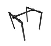 Qianly Support D'instrument à Quatre Pieds | Robuste, Support Métallique Pliable, Stable, Trépied, Musiciens
