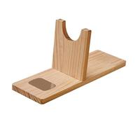 Qianly Support En Bois pour Pistolet à Colle Chaude, Facile à Utiliser, Socle Universel pour Machine à Colle Chaude, Idéal pour Les Professionnels et Les Bri, avec grand tapis anti-gouttes