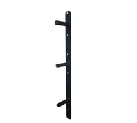 Qianly Support Mural avec Chevilles Vertical Rack Rangement Réglable pour age