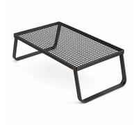 Qianly Table Basse Pliante Pliable Table Thé Pliante Compacte pour Tatami, Petit 60x30x28cm, Noir