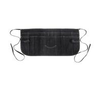 Qianly Tablier de Travail En Jean, Demi-bavette de Serveur avec Poche pour Atelier et Studio.