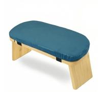Qianly Tabouret Méditation à Genoux Confortable Tabouret Méditation Bas Banc Prière pour Activités Méditatives, Bleu, 26 Sans Sac