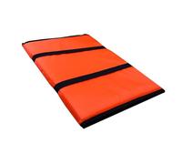 Qianly Tapis de Dépose pour La Pêche Tapis Débarquement Pad Équipement Accessoire Pêcheur Oxford Cloth Portable Convient à L'Utilisation en Camping, Orange