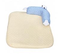 Qianly Tapis Rafraichissant Chien Lavable, Tapis Rafraichissant Chien Après Promenade, Rafraichissant Jaune