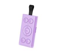Qianly Télécommande Selfie multifonctionnelle pour Photos et vidéos, Compatible avec téléphone, Portable, compacte et légère, 9 Boutons pour déclencheur, Violet