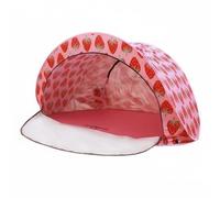 Qianly Tente Pare-Soleil Enfants Plage Jeu Montage Rapide Quelques Secondes Tissu Polyester 190T Anti- Fenêtre Ajourée Sac de Transport Adaptée aux Sorties, Fraise, avec Porte