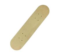 Qianly Terrasse de Skateboard en Érable, Deck de Skateboard en Bois, Planche Vierge pour Décoration et Utilisation Quotidienne, Idéal Débutants et Projets Créatifs, 60cmx15cm
