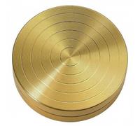 Qianly Tournette de Danse Classique Outil de Rotation Plateau Planche Équilibre Stabilité Base Antidérapante Aluminium Caoutchouc Acier Axe 360 Degrés, Array, Jaune
