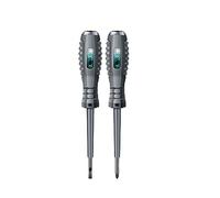 Qianly Tournevis plat croisé stylo électrique tournevis électrique numérique Portable sans Contact testeur polyvalent stylo testeur de tension