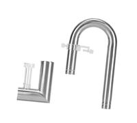 Qianly Tube de nénuphar pour Aquarium, connecteur de Tube de Filtre d'aquarium, Robuste, Facile à Assembler, Ensemble de Sortie Portable, Retrait, 20 Sortie Retirer