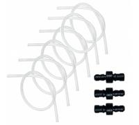 Qianly Tuyau Lait En Silicone Traparent, Tuyau Remplacement pr Système à Lait, Polyvalent, Raccord pr Système Laitier Machine à Café