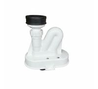 Qianly Urinal Displacer Connecteur Déport de Vidange Urinoir Adaptateur d'Évacuation Siphon en U Anti-odeur Joint Caoutchouc Corps Correction des Sorties au, B