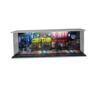 Qianly Vitrine LED à L'échelle 1:64 Représentant Un Parking Miniature, Idéale pour Le Rangement de Modèles Réduits de Voitures. Coffret de Rangement pour, Ville japonaise