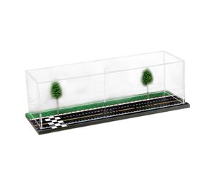 Qianly Vitrine pour Voiture Miniature à L'échelle 1:64, Modèle Décoratif, Vitrine pour Garage de Voitures pour Adultes, Courroie de Chenille