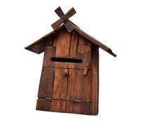QIANMEI Boite aux Lettres normalisée Boîte aux Lettres Murale purement Faite à la Main, boîte aux Lettres Postale rétro créative, boîte aux Lettres Suspendue étanche Qui Peut être verrouillée