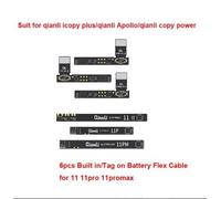 Qianmovies-Programmeur D'écran Lcd Icopy Plus,Réparation De Documents Originaux,Vibration,Réparation Tactile,Téléphone 11 Pro Max,Poly Xs Max,Xs 8p,8p,7p,7 - Type 6pcs 11 Flex