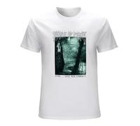 Qianqianzhi Men's Cradle of Filth Dusk and Her Embrace T-Shirts White XXL
