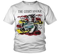 Qianqianzhi Men's Hope Johnson The Story So Far All Wrong T Shirt T-Shirts Grey XL