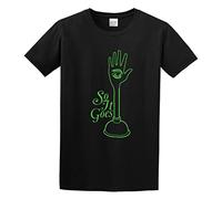 Qianqianzhi Men's Inspired by Kurt Vonnegut - Tralfamadorian So It Goes Cult Literature T-Shirts Black 3XL