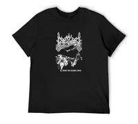 Qianqianzhi Men's Njd Moonblood Taste Our German Steel T-Shirt Black M