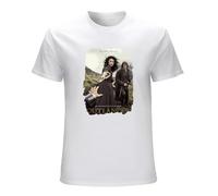 Qianqianzhi Men's Outlander TV Season 2 The Story Continues T-Shirts White M
