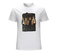 Qianqianzhi Men's The Vamps 2015 North American Tour T-Shirts White XXL