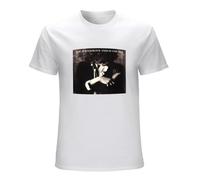 Qianqianzhi Men's The Waterboys This is The Sea Vinyl T-Shirts White M