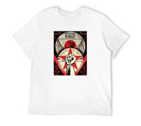 Qianqianzhi Men's to Prophets of Rage 05 T-Shirts White XL