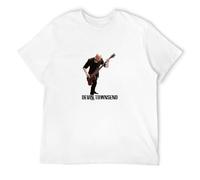Qianqianzhi Men's Townsend Devin T-Shirts White XL