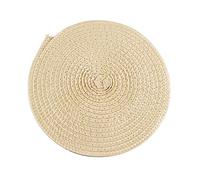 QIANQJL Chapeau bibi en paille avec base colorée - Chapeau percher - Chapeau bibi élégant