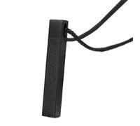 QIANQJL Collier avec pendentif en acier inoxydable avec calligraphie arabe Ayatul Kursi - Cadeau pour homme et femme