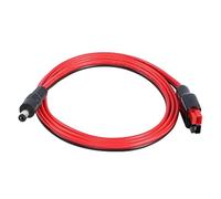 QIANRENON 5,5 mm x 2,1 mm DC vers Solaire connecteur câble Adaptateur 16AWG mâle Prise d'alimentation connecter générateur Portable Batterie de Secours et Panneau Solaire Pliable 3,9 pi / 1,2 m