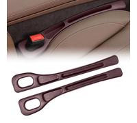 QIANRUIA 2 Pièces Remplisseur Espace Entre Sièges Auto pour Mercedes Benz GLA X156 GLA 45 AMG H247, Bande Anti Fuite sur Le Côté du Siège Remplisseur de Fente pour Siège,Brown