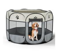 Qianruida Parc Chiot Pliable 72x72x45cm Enclos pour Chat Portable Parc Chien Enclos Parc pour Chiots, pour Petits Animaux