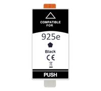 QIANWENSHANWH Cartouche d'encre 925XL 925 925E Compatible avec Les imprimantes Officejet Pro 8120e, 8122e, 8124e, 8125e, 8130e, 8132e, 8134e, 8135e, 8138e et 8139e.(1PC Black)