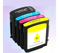 QIANWENSHANWH Cartouche d'encre 940 940XL Compatible avec Les imprimantes Jet d'encre Officejet Pro 8000, 8500 et 8500A (référence H-/*P940XL).(1SET BK C M Y)