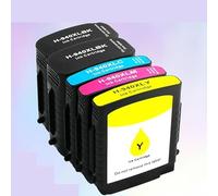 QIANWENSHANWH Cartouche d'encre 940 940XL Compatible avec Les imprimantes Jet d'encre Officejet Pro 8000, 8500 et 8500A (référence H-/*P940XL).(1SET 2BK C M Y)