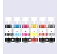 QIANWENSHANWH GI-13 GI-23 GI-33 GI-43 GI-53 GI-63 GI-73 GI-83 Recharge d'encre for C-Non P-XMA G610 G540 G550 G570 G580 G590 G595 G620 Imprimante Encre(1SET BK C M Y R GY)