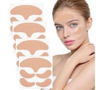 Qianyu Lot de 20 Pansements Rides Visage et Front Masque Anti-rides Doux Lifting Pansements Contre les Lignes Fines Entre les Sourcils Lisse les Lignes Fines pour les Soins de Beauté de Femme