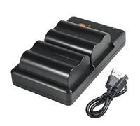 QIAO JIN LIN D-LI50 Batterie au Lithium (2 Paquets) et Chargeur Double Compatible avec Minolta NP-400 et Pentax K10, K10D, K10D GP, K10D