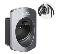 QIAO)) Support de Chargeur EV de Type 2, Organisateur de câble de Charge EV à Montage Mural pour Voiture électrique avec Prises IEC 62196-2 de Type 2, Gestion ordonnée des câbles de Charge Wallbox