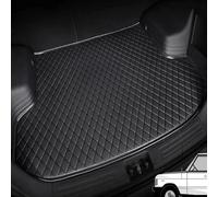 QIAOFANFAN Cuir Tapis Coffre Voiture pour Mercedes-Benz ML-Class AMG (W166) 2013 2014 2015,Auto Étanche Anti Salissures RayuresProtection Couverture IntéRieure Accessoires,A/Black