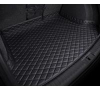 QIAOFANFAN Tapis Coffre Voiture pour Dacia Sandero 3/Sandero Stepway III 2021-2024,Antidérapant ImperméAble Bagages DéMarrage Bac Protection IntéRieurs Coussin Accessoires,A/Black