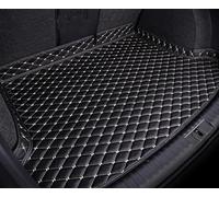QIAOFANFAN Tapis Coffre Voiture pour Dacia Sandero 3/Sandero Stepway III 2021-2024,Antidérapant ImperméAble Bagages DéMarrage Bac Protection IntéRieurs Coussin Accessoires,A/Black-Beige