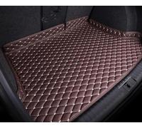 QIAOFANFAN Tapis Coffre Voiture pour Dacia Sandero 3/Sandero Stepway III 2021-2024,Antidérapant ImperméAble Bagages DéMarrage Bac Protection IntéRieurs Coussin Accessoires,A/Coffee