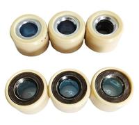 QIAOG Galet variateur 20x15 mm 12 g, 15, 17, 18,5, 19, compatible avec le kit CVT Liberty125 iGet125 4T Euro4